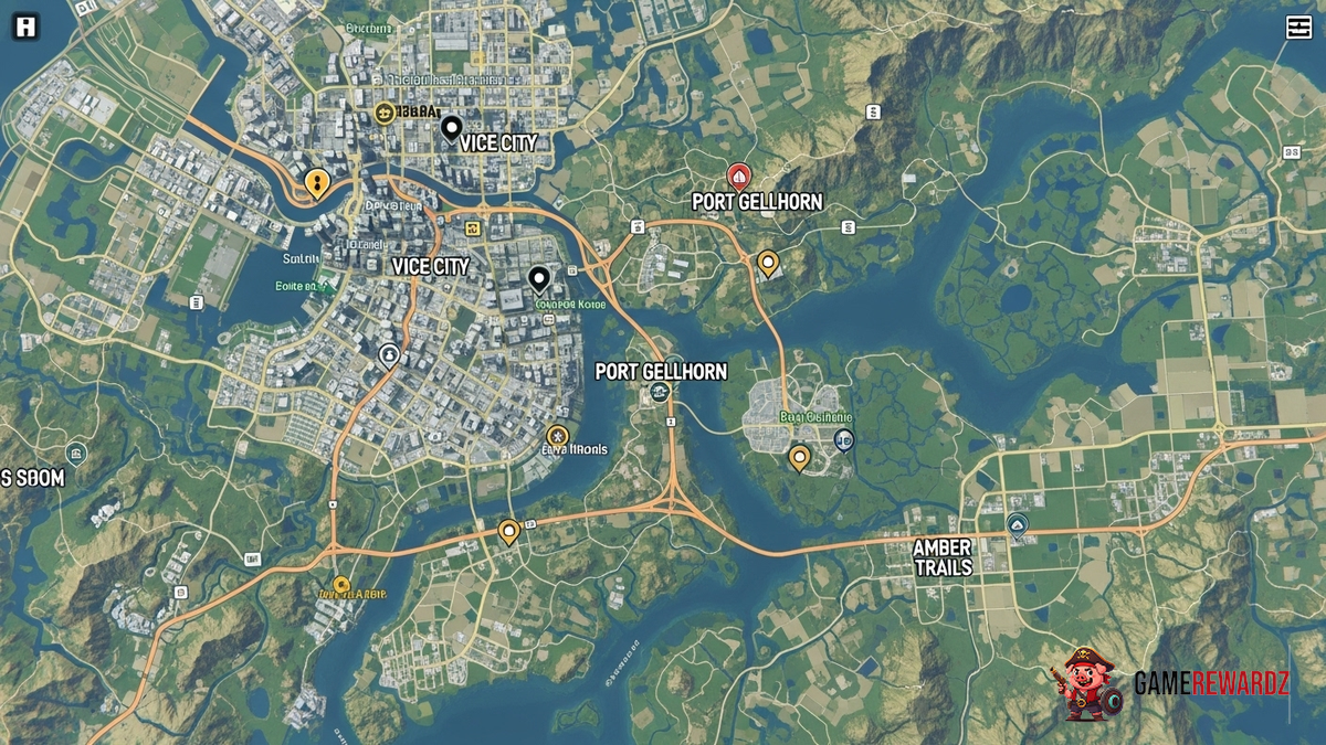 GTA 6: Leaked Gameplay Reveals Huge Map